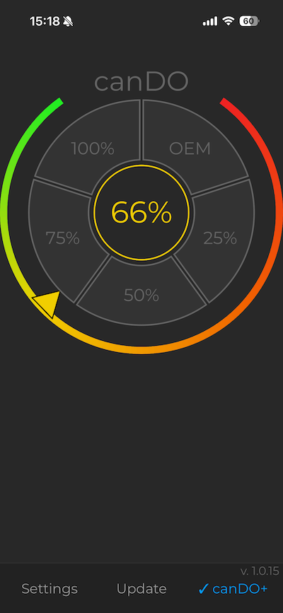 Valve Controller app screen 4