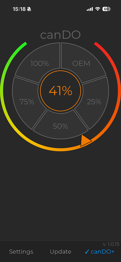 Valve Controller app screen 5