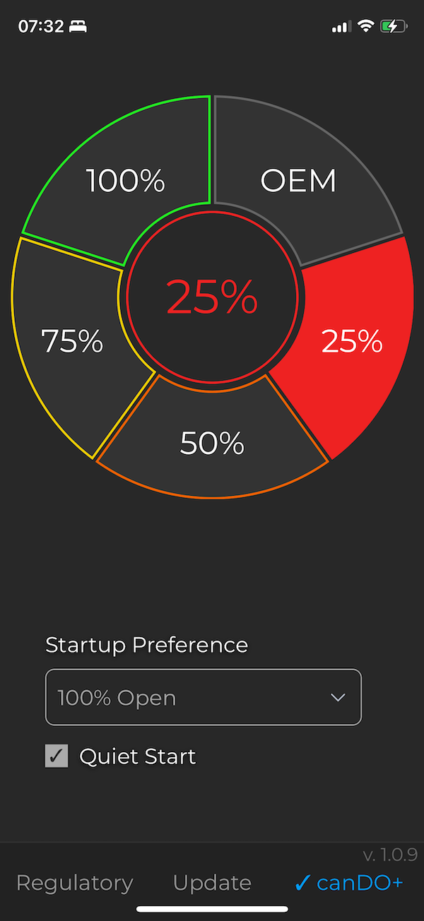 Valve Controller app screen 3